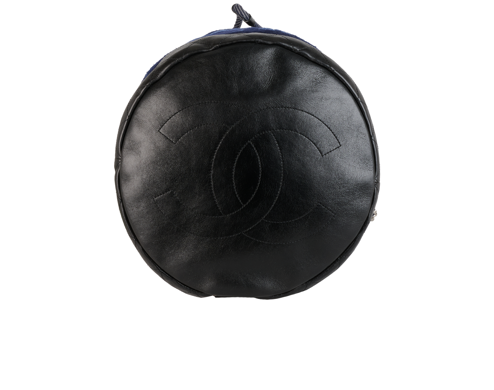 Paris Hamburg Drawstring Backpack, &pound;1,500, Handbags, Blue, Fabric/Leather, Top view